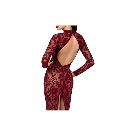 Kink Royal Sexy Womens Gown Red by Noir Handmade