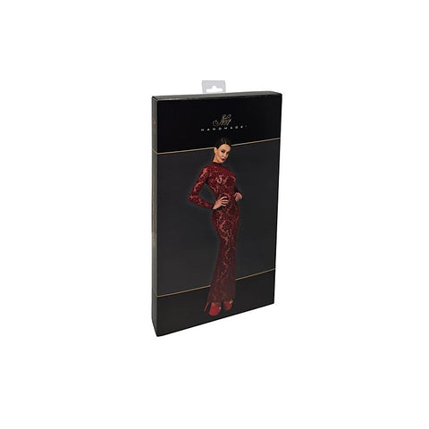Kink Royal Sexy Womens Gown Red by Noir Handmade