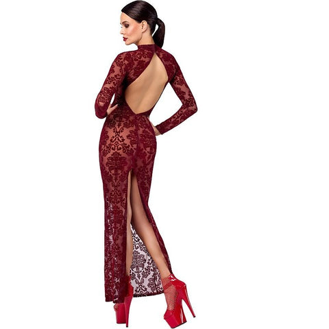 Kink Royal Sexy Womens Gown Red by Noir Handmade