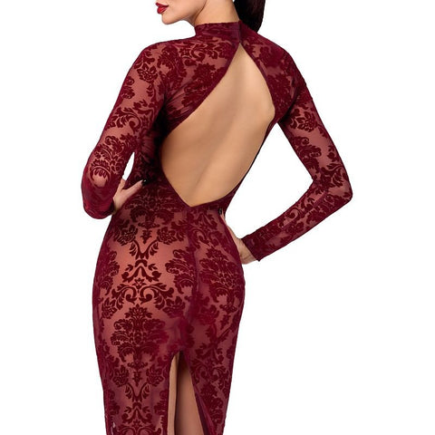 Kink Royal Sexy Womens Gown Red by Noir Handmade
