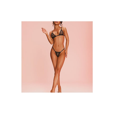 Wet Me 2 Piece Sexy Bra and Panty Set by Obsessive