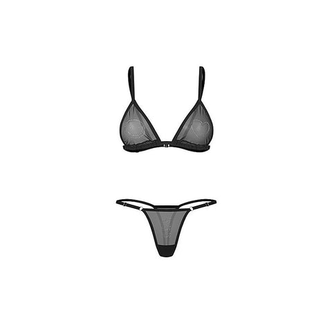 Wet Me 2 Piece Sexy Bra and Panty Set by Obsessive