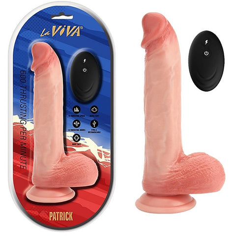Patrick Remote Control Rechargeable Dong by La Viva
