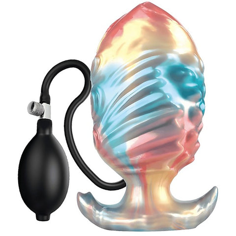 Ebon Leviathan 7 Inch Inflatable Anal Plug by Baile