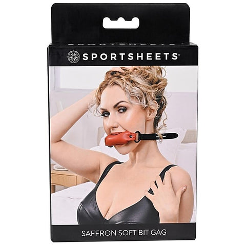 Saffron Soft Bit BDSM Gag by Sportsheets