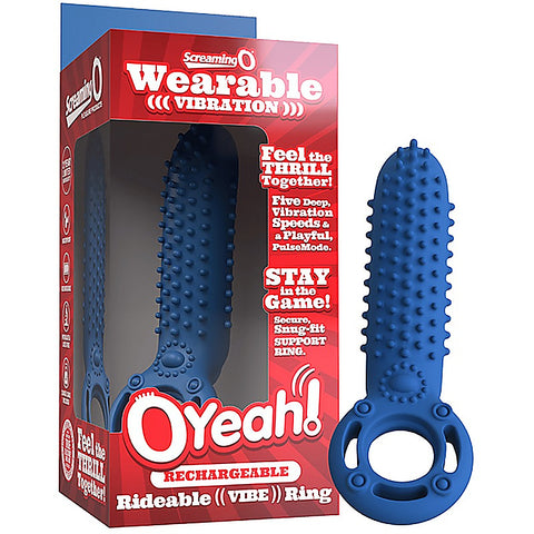 OYeah Rechargeable Rideable Vibrating Cock Ring
