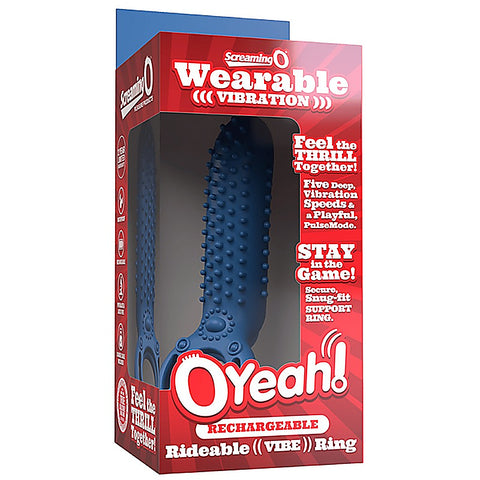OYeah Rechargeable Rideable Vibrating Cock Ring