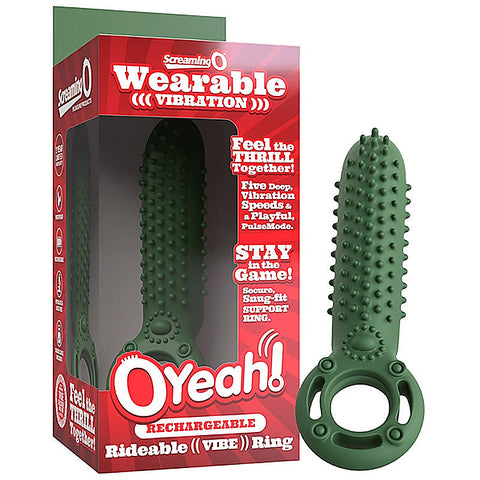 OYeah Rechargeable Rideable Vibrating Cock Ring