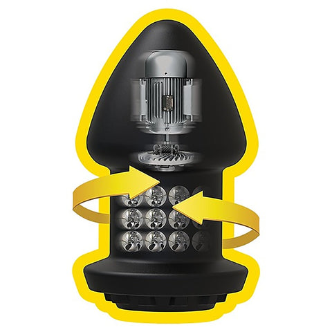 Robo Rimmer Remote Controlled Butt Plug by Doc Johnson