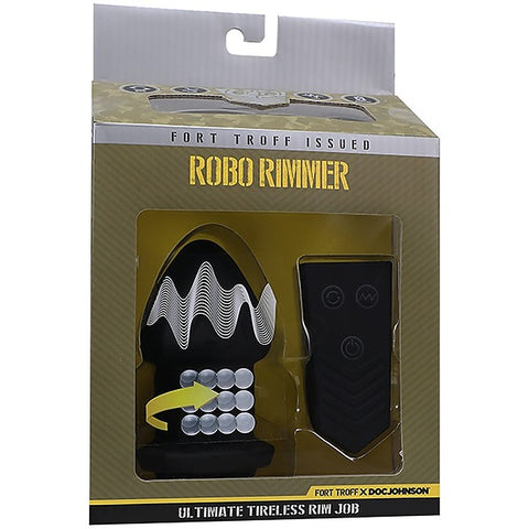 Robo Rimmer Remote Controlled Butt Plug by Doc Johnson