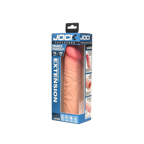 JOCK Enhancers 1.5 Inch Silicone Penis Sleeve by Curve Toys