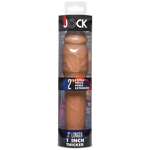 JOCK Extra Thick 2 Inch Penis Extension Sleeve by Curve Toys