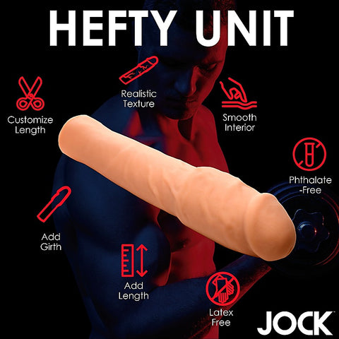 JOCK Extra Thick 2 Inch Penis Extension Sleeve by Curve Toys