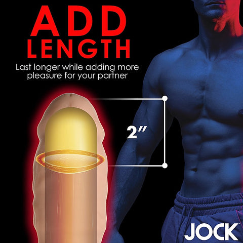 JOCK Extra Thick 2 Inch Penis Extension Sleeve by Curve Toys