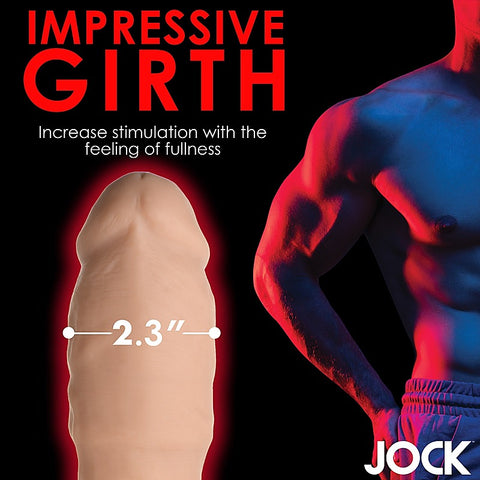 JOCK Extra Thick 2 Inch Penis Extension Sleeve by Curve Toys