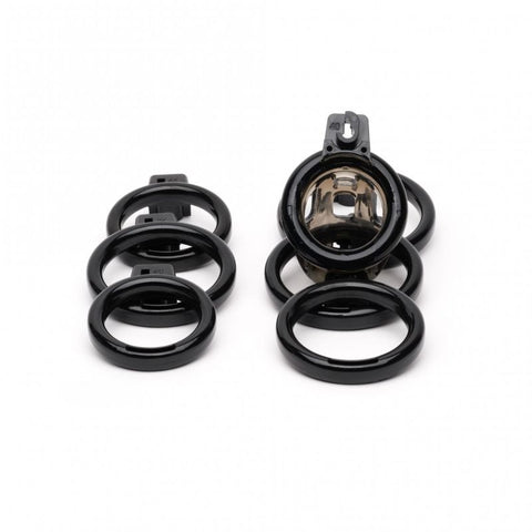 Gladiator Size 1 Soft Cock Cage with Pussification Plug