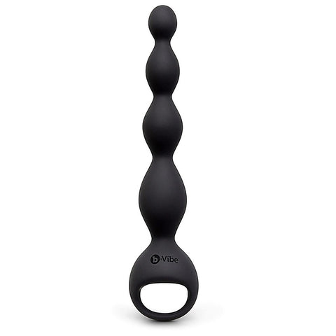 6.5 Inch Vibing Tapered Silicone Anal Beads by B-Vibe