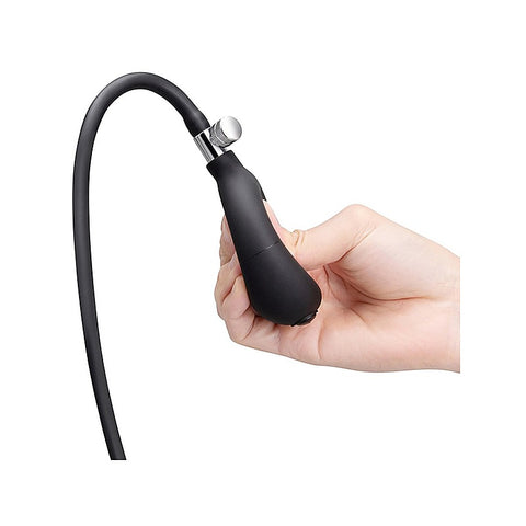 Beaded Silicone Inflatable Anal Plug by B-Vibe