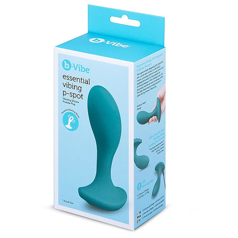 Essential Vibing P-Spot Silicone Plug by B-Vibe