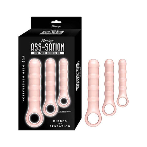 Ass-Sation Anal Wand Training Kit by Nasstoys