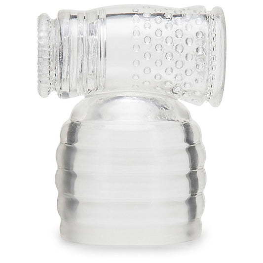 Clear Male Masturbator Wand Attachment by Le Wand