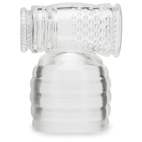 Clear Male Masturbator Wand Attachment by Le Wand