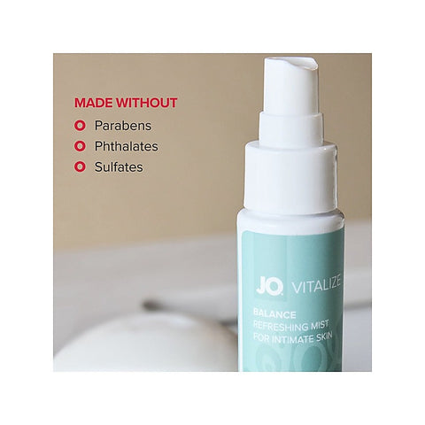 Vitalize Balance Refreshing Mist Lubricant by System JO