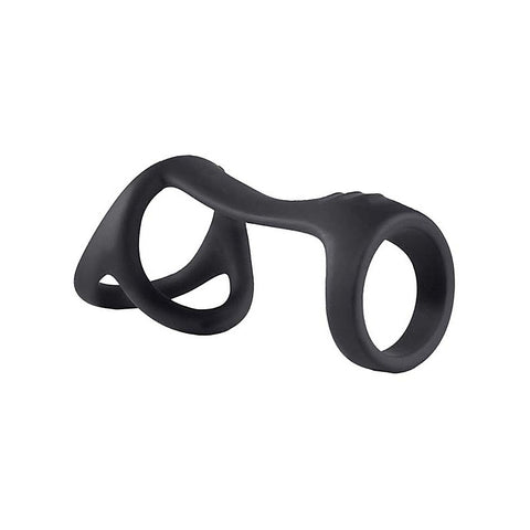Magic Ridged Cock Strap and Ball Stretcher by Nasstoys