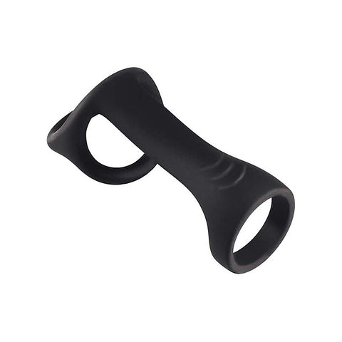 Magic Ridged Cock Strap and Ball Stretcher by Nasstoys