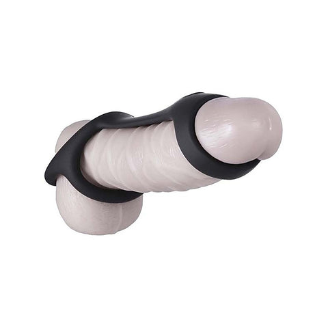 Magic Ridged Cock Strap and Ball Stretcher by Nasstoys