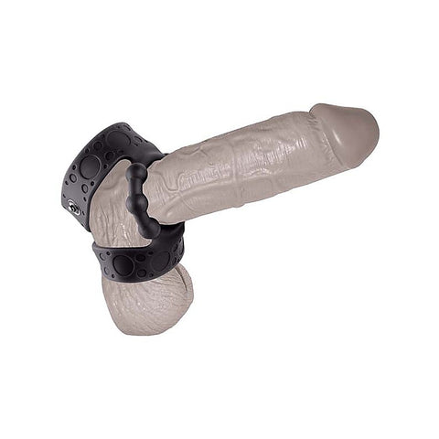 Magic Beaded Cock Ring and Adjustable Ball Straps