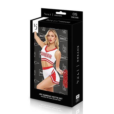 Gameday Hottie Cheerleader Costume Set by Baci Dreams
