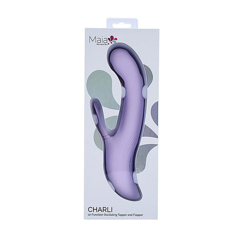 CHARLI USB Rechargeable Flapping & Tapping Rabbit Vibe