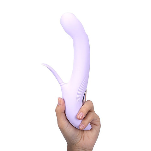 CHARLI USB Rechargeable Flapping & Tapping Rabbit Vibe