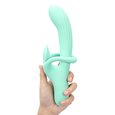TENLEY USB Rechargeable Gyrating Rabbit Vibrator