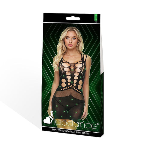 Shattered Sparkle Sexy Mini Dress by Xgen