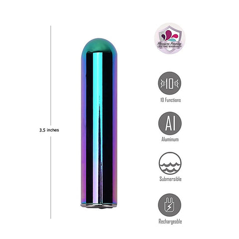 COSMO Metallic Coloured USB Rechargeable Bullet Vibe