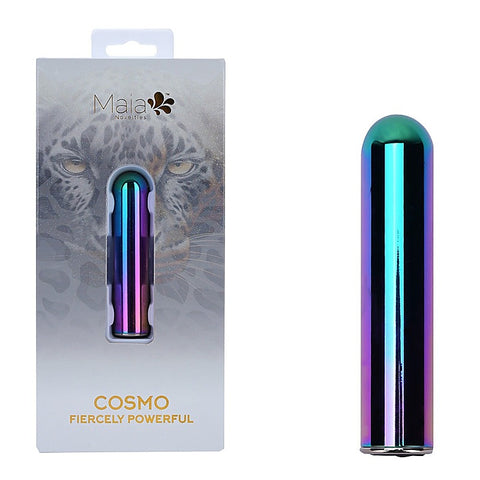 COSMO Metallic Coloured USB Rechargeable Bullet Vibe