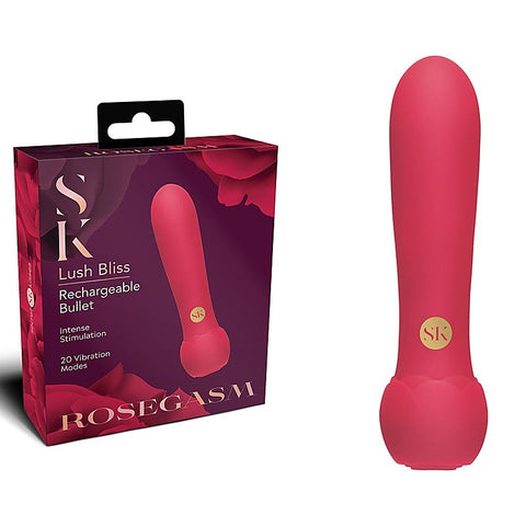 ROSEGASM Lush Bliss Rechargeable Bullet by Xgen Products