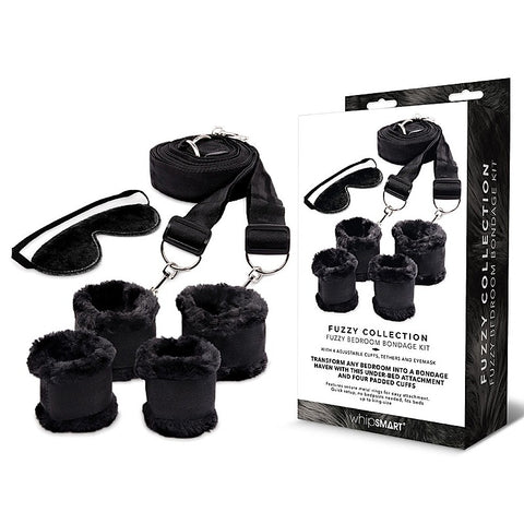 WhipSmart Fuzzy Bedroom Bondage Restraint Set