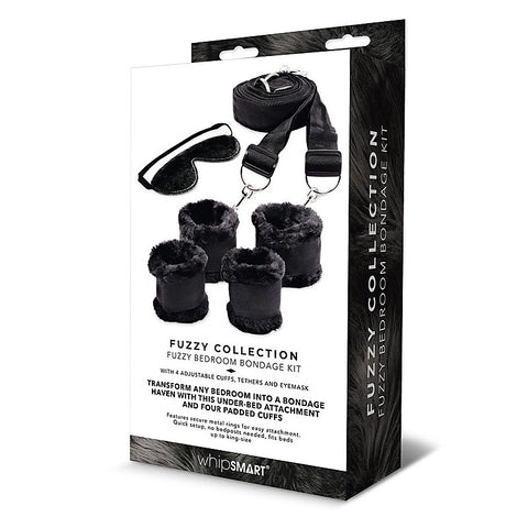 WhipSmart Fuzzy Bedroom Bondage Restraint Set
