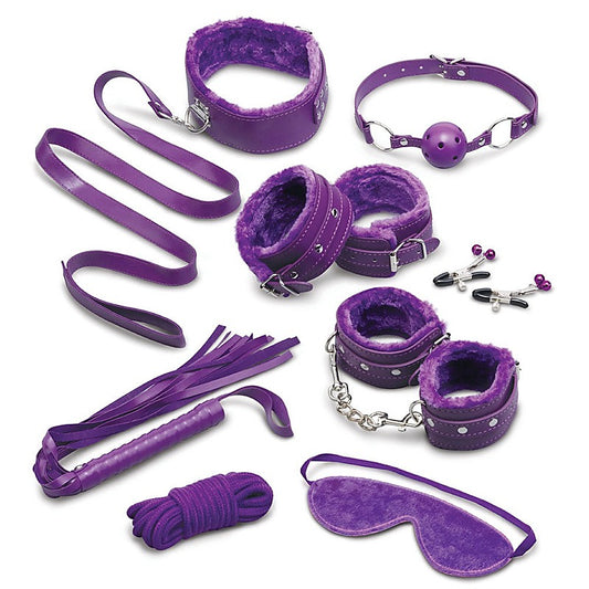 WhipSmart Fuzzy Everything You Need 12 Piece Bondage Kit
