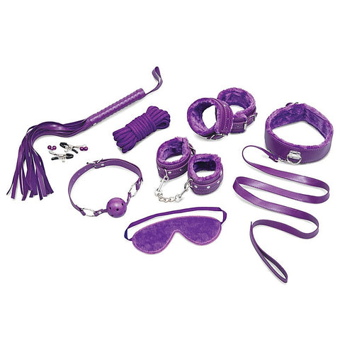 WhipSmart Fuzzy Everything You Need 12 Piece Bondage Kit