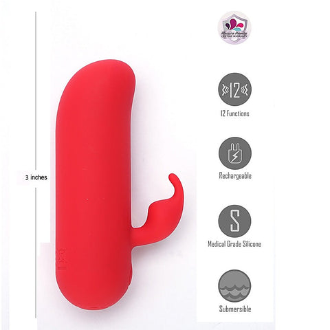 Maia ZIA USB Rechargeable Mini Bullet Rabbit Vibrator