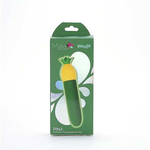 Maia PINA 10 Functions USB Rechargeable Bullet by Maia Toys