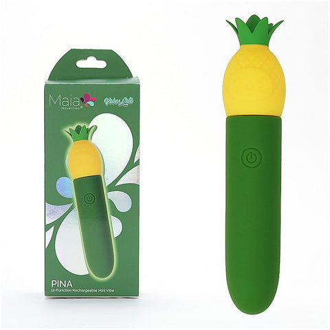 Maia PINA 10 Functions USB Rechargeable Bullet by Maia Toys