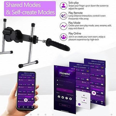 Pro Mains Powered App Control Sex Machine by Hismith