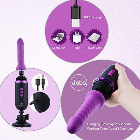 Capsule Rechargeable Portable Sex Machine by Hismith