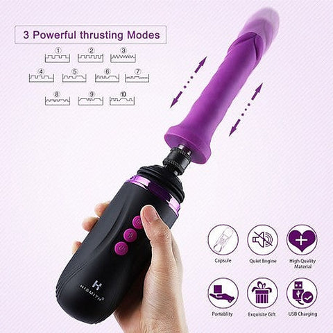 Capsule Rechargeable Portable Sex Machine by Hismith