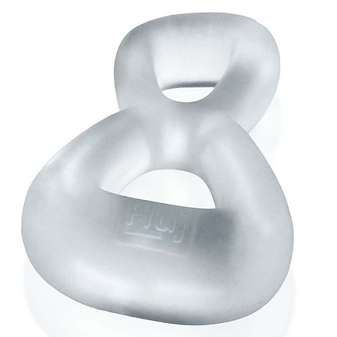 Boomerang Double Cockring Ball Stretcher by Hunkyjunk